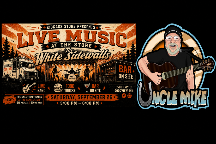 White Sidewalls / Uncle Mike Food Truck Lineup