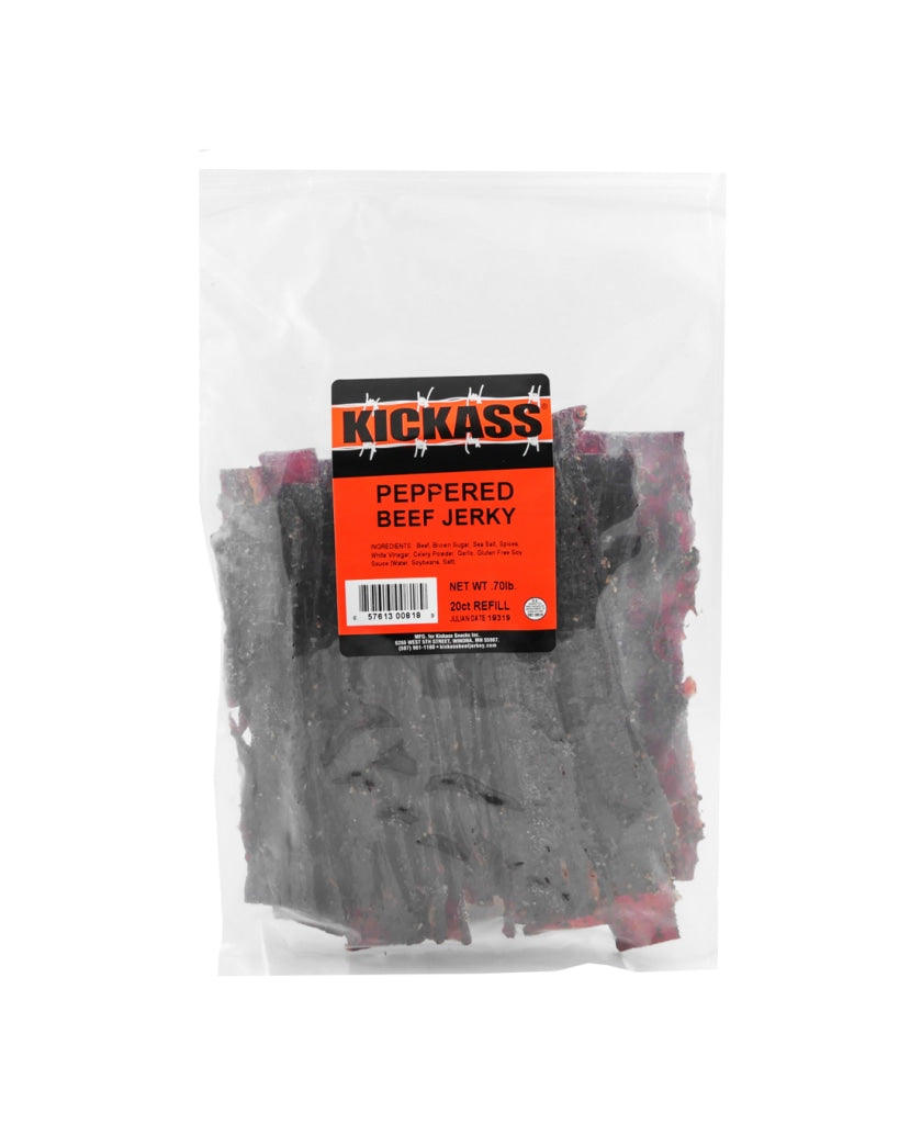 Kickass Peppered Beef Jerky 20Ct
