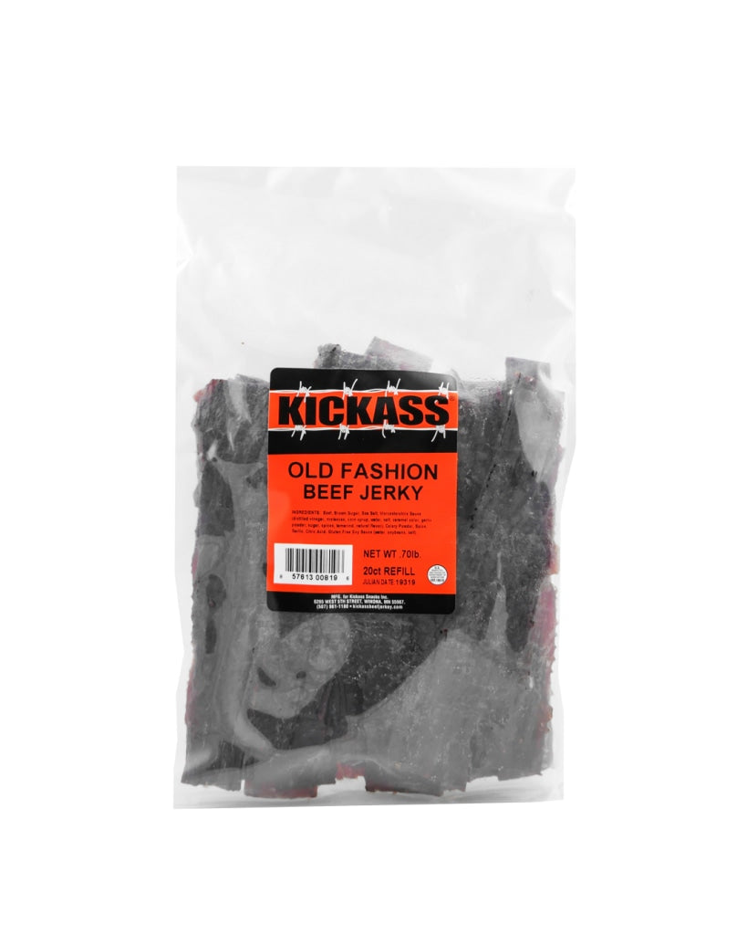 Kickass Old Fashioned Beef Jerky 20Ct