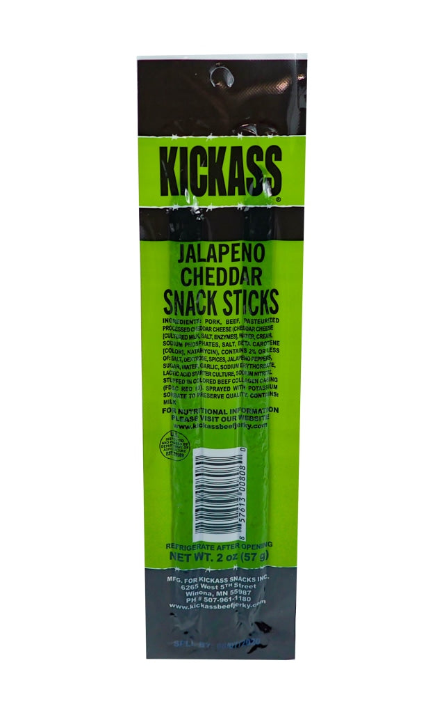 Jalapeño Cheddar Twin Pack Snack Sticks 16Ct Caddy