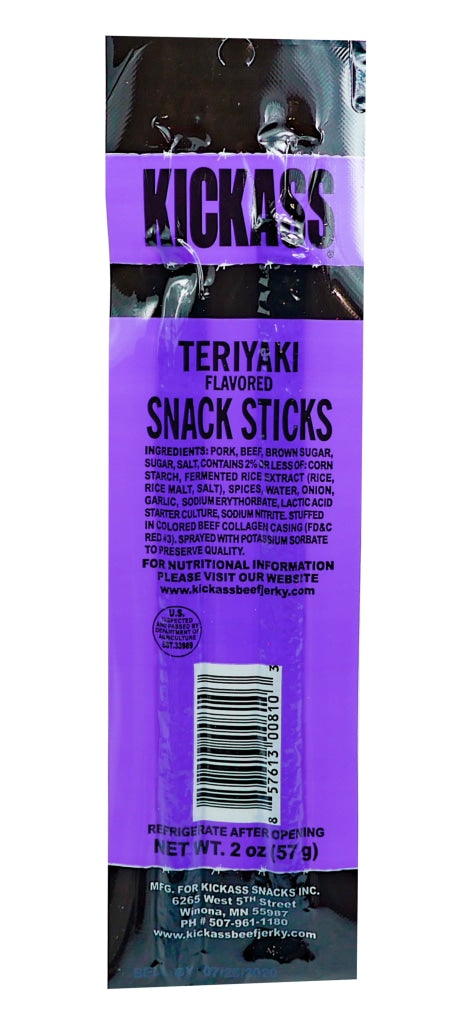 Teriyaki Twin Pack Snack Sticks 16Ct Caddy